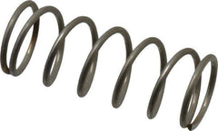 Value Collection - 0.6" OD, 0.054" Wire, 1-1/2" Free Length, Compression Spring - 11.14 Lb Spring Rating, Stainless Steel - Apex Tool & Supply