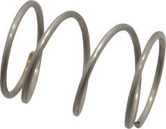 Value Collection - 0.72" OD, 0.054" Wire, 1" Free Length, Compression Spring - 12.59 Lb Spring Rating, Stainless Steel - Apex Tool & Supply