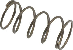 Value Collection - 0.72" OD, 0.054" Wire, 1-1/2" Free Length, Compression Spring - 8.07 Lb Spring Rating, Stainless Steel - Apex Tool & Supply