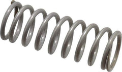 Value Collection - 0.72" OD, 0.08" Wire, 2" Free Length, Compression Spring - 23.32 Lb Spring Rating, Stainless Steel - Apex Tool & Supply