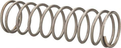 Value Collection - 0.85" OD, 0.072" Wire, 3" Free Length, Compression Spring - 7.96 Lb Spring Rating, Stainless Steel - Apex Tool & Supply