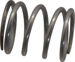 Value Collection - 0.85" OD, 0.08" Wire, 1" Free Length, Compression Spring - 38.53 Lb Spring Rating, Stainless Steel - Apex Tool & Supply