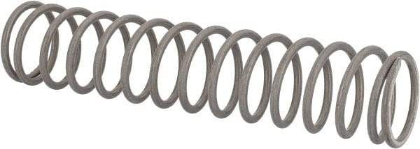 Value Collection - 0.85" OD, 0.08" Wire, 4" Free Length, Compression Spring - 8.42 Lb Spring Rating, Stainless Steel - Apex Tool & Supply