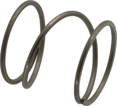 Value Collection - 0.975" OD, 0.062" Wire, 1" Free Length, Compression Spring - 13.28 Lb Spring Rating, Stainless Steel - Apex Tool & Supply