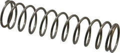 Value Collection - 0.975" OD, 0.08" Wire, 4" Free Length, Compression Spring - 6.88 Lb Spring Rating, Stainless Steel - Apex Tool & Supply