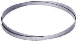 M.K. MORSE - 4 TPI, 5' 10" Long x 3/8" Wide x 0.025" Thick, Welded Band Saw Blade - High Carbon Steel, High Carbon Steel, Toothed Edge, Flexible Back, Contour Cutting - Apex Tool & Supply
