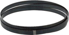 Starrett - 10 TPI, 5' 4-1/2" Long x 1/2" Wide x 0.025" Thick, Welded Band Saw Blade - Carbon Steel, Toothed Edge, Raker Tooth Set, Flexible Back, Contour Cutting - Apex Tool & Supply