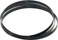 Starrett - 14 TPI, 5' 4-1/2" Long x 1/2" Wide x 0.025" Thick, Welded Band Saw Blade - Carbon Steel, Toothed Edge, Raker Tooth Set, Flexible Back, Contour Cutting - Apex Tool & Supply