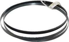 Starrett - 6 TPI, 7' 5" Long x 1/2" Wide x 0.025" Thick, Welded Band Saw Blade - Carbon Steel, Toothed Edge, Raker Tooth Set, Flexible Back, Contour Cutting - Apex Tool & Supply