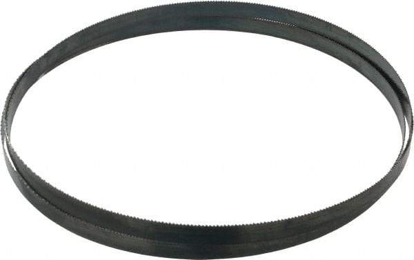 Starrett - 14 TPI, 7' 5" Long x 1/2" Wide x 0.025" Thick, Welded Band Saw Blade - Carbon Steel, Toothed Edge, Raker Tooth Set, Flexible Back, Contour Cutting - Apex Tool & Supply