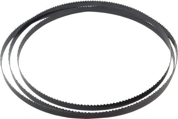 Starrett - 6 TPI, 7' 9" Long x 1/2" Wide x 0.025" Thick, Welded Band Saw Blade - Carbon Steel, Toothed Edge, Raker Tooth Set, Flexible Back, Contour Cutting - Apex Tool & Supply