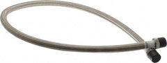Made in USA - 48" OAL, 5/8" ID, 1,200 Max psi, Flexible Metal Hose Assembly - Apex Tool & Supply