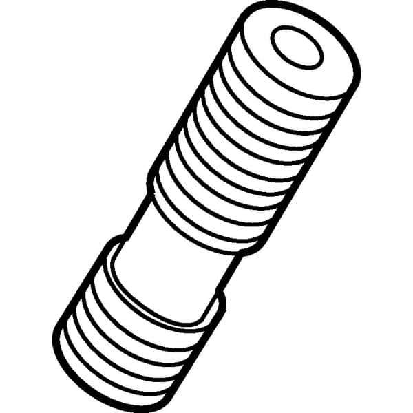 Kennametal - Hex Socket for Indexables - M8x1 Thread, For Use with Cartridges, Clamps & Inserts - Apex Tool & Supply