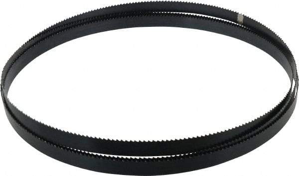 Starrett - 6 TPI, 10' 5" Long x 3/4" Wide x 0.032" Thick, Welded Band Saw Blade - Carbon Steel, Toothed Edge, Raker Tooth Set, Flexible Back, Contour Cutting - Apex Tool & Supply
