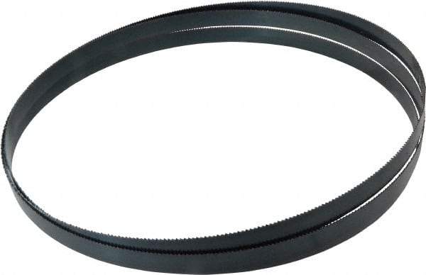 Starrett - 10 TPI, 10' 5" Long x 3/4" Wide x 0.032" Thick, Welded Band Saw Blade - Carbon Steel, Toothed Edge, Raker Tooth Set, Flexible Back, Contour Cutting - Apex Tool & Supply