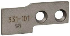 Kennametal - 1/8" Insert Width, Cutoff & Grooving Support Blade for Indexables - GS125 Insert, 1/8" Blade Width - Apex Tool & Supply