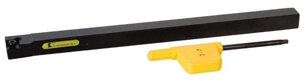 Kennametal - SCLC, Left Hand Cut, 5° Lead Angle, 16mm Shank Height x 16mm Shank Width, Neutral Rake Indexable Turning Toolholder - 100mm OAL, CC... Insert Compatibility, Series Screw-On - Apex Tool & Supply