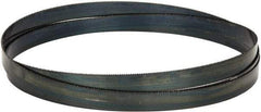 Starrett - 10 TPI, 10' 8" Long x 1" Wide x 0.035" Thick, Welded Band Saw Blade - Carbon Steel, Toothed Edge, Raker Tooth Set, Flexible Back, Contour Cutting - Apex Tool & Supply