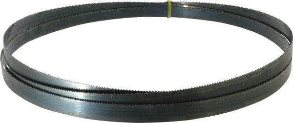 Starrett - 10 TPI, 10' 10-1/2" Long x 3/4" Wide x 0.032" Thick, Welded Band Saw Blade - Carbon Steel, Toothed Edge, Raker Tooth Set, Flexible Back, Contour Cutting - Apex Tool & Supply