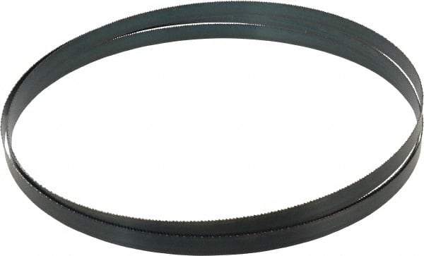 Starrett - 10 TPI, 11' 5" Long x 3/4" Wide x 0.032" Thick, Welded Band Saw Blade - Carbon Steel, Toothed Edge, Raker Tooth Set, Flexible Back, Contour Cutting - Apex Tool & Supply
