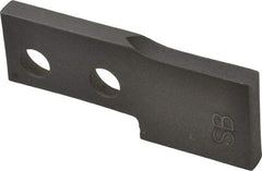 Kennametal - 3/16" Insert Width, Cutoff & Grooving Support Blade for Indexables - GS188 Insert, 3/16" Blade Width - Apex Tool & Supply