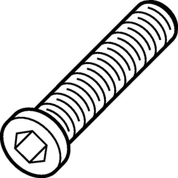 Kennametal - Cap Screw for Indexable Face/Shell Mills - KSSM Series - Apex Tool & Supply