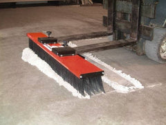 Trynex - 60" Wide Sweeper Fork Lift - Polypropylene Bristles - Apex Tool & Supply