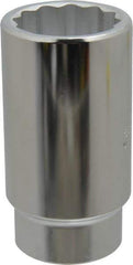 Proto - 1-5/16", 1/2" Drive, Deep Hand Socket - 12 Points, 3-1/2" OAL, Chrome Finish - Apex Tool & Supply
