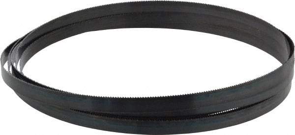 Starrett - 14 TPI, 12' 6" Long x 1/2" Wide x 0.025" Thick, Welded Band Saw Blade - Carbon Steel, Toothed Edge, Raker Tooth Set, Flexible Back, Contour Cutting - Apex Tool & Supply