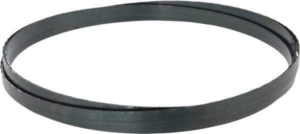 Starrett - 18/W TPI, 12' 6" Long x 1/2" Wide x 0.025" Thick, Welded Band Saw Blade - Carbon Steel, Toothed Edge, Wavy Tooth Set, Flexible Back, Contour Cutting - Apex Tool & Supply