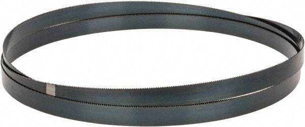 Starrett - 10 TPI, 12' 6" Long x 1" Wide x 0.035" Thick, Welded Band Saw Blade - Carbon Steel, Toothed Edge, Raker Tooth Set, Flexible Back, Contour Cutting - Apex Tool & Supply