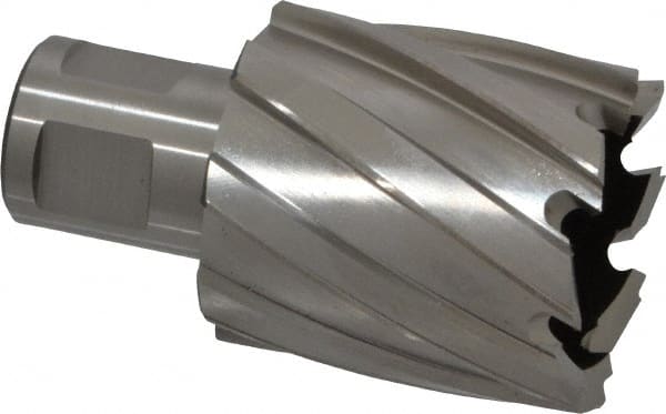 Hougen - 1-3/8" Diam x 1" Deep High Speed Steel Annular Cutter - Apex Tool & Supply