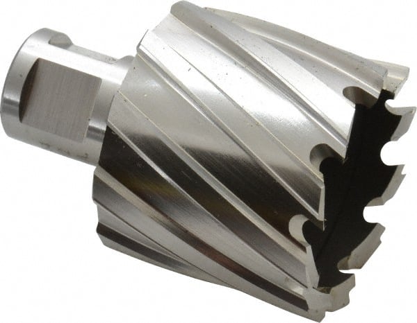 Hougen - 1-11/16" Diam x 1" Deep High Speed Steel Annular Cutter - Apex Tool & Supply