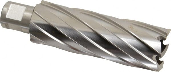 Hougen - 1-3/16" Diam x 3" Deep High Speed Steel Annular Cutter - Apex Tool & Supply