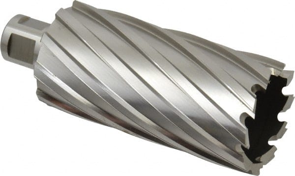 Hougen - 1-11/16" Diam x 3" Deep High Speed Steel Annular Cutter - Apex Tool & Supply