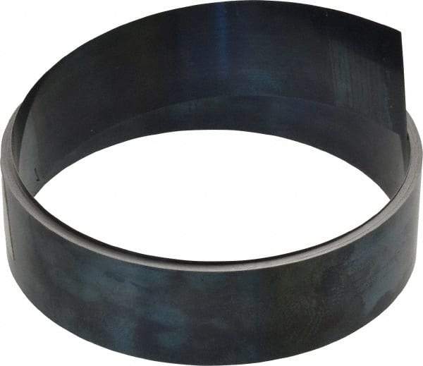 Value Collection - 0.004 Inch Thick x 1 Inch Wide x 16 Ft. Long, Spring Steel Coil - 1095 Blue Tempered Steel - Apex Tool & Supply