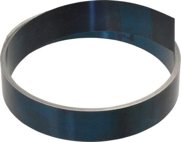 Value Collection - 0.005 Inch Thick x 3/4 Inch Wide x 17 Ft. Long, Spring Steel Coil - 1095 Blue Tempered Steel - Apex Tool & Supply