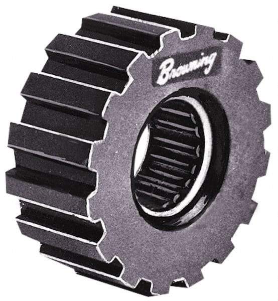 Browning - 1" Inside x 2-1/2" Outside Diam, Timing Belt Pulley - Steel - Apex Tool & Supply