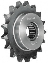 Browning - 1.65" Outside Diam, Steel, Chain Idler Sprocket - Chain Size 25 - Apex Tool & Supply
