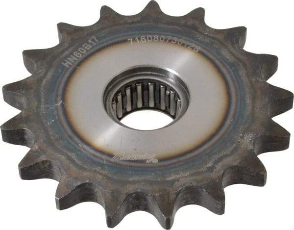 Browning - 4.46" Outside Diam, Steel, Chain Idler Sprocket - Chain Size 60 - Apex Tool & Supply