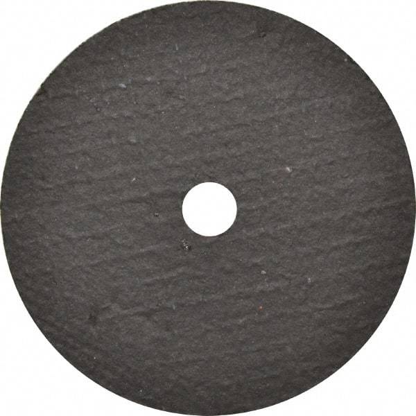 Norton - 3" 36 Grit Aluminum Oxide Cutoff Wheel - 1/16" Thick, 3/8" Arbor, 25,465 Max RPM, Use with Die Grinders - Apex Tool & Supply