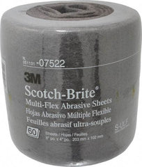 3M - 20' Long Nonwoven Roll - Very Fine Grade, Gray, Silicon Carbide - Apex Tool & Supply