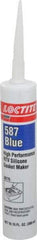 Loctite - 300 mL Cartridge Blue RTV Silicone Joint Sealant - 30 min Tack Free Dry Time, 24 hr Full Cure Time, Series 587 - Apex Tool & Supply