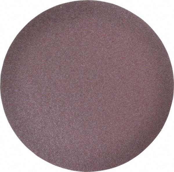 3M - 12" Diam, 36 Grit Aluminum Oxide Adhesive PSA Disc - Very Coarse Grade, X Weighted Cloth Backing, For Bench Top Motors, Random Orbital Sanders - Apex Tool & Supply