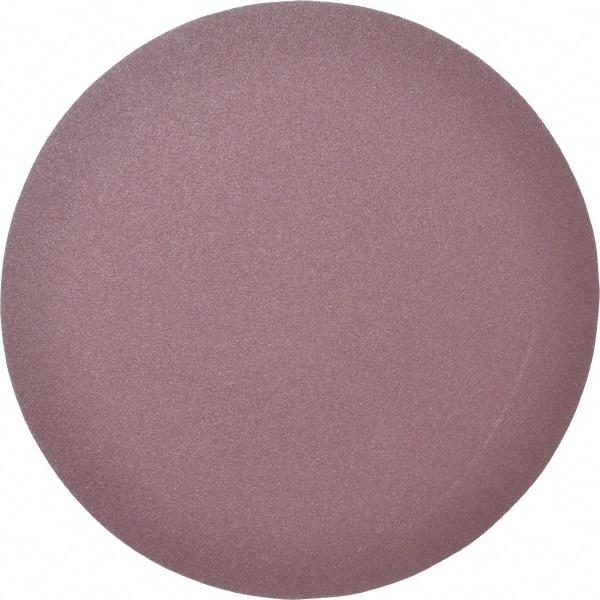 3M - 12" Diam, 60 Grit Aluminum Oxide Adhesive PSA Disc - Medium Grade, X Weighted Cloth Backing, For Bench Top Motors, Random Orbital Sanders - Apex Tool & Supply