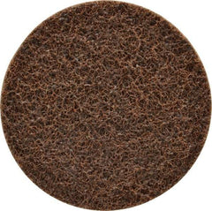 3M - 4" Diam, Aluminum Oxide Hook & Loop Disc - Coarse Grade, Nonwoven, Series SC-DH - Apex Tool & Supply