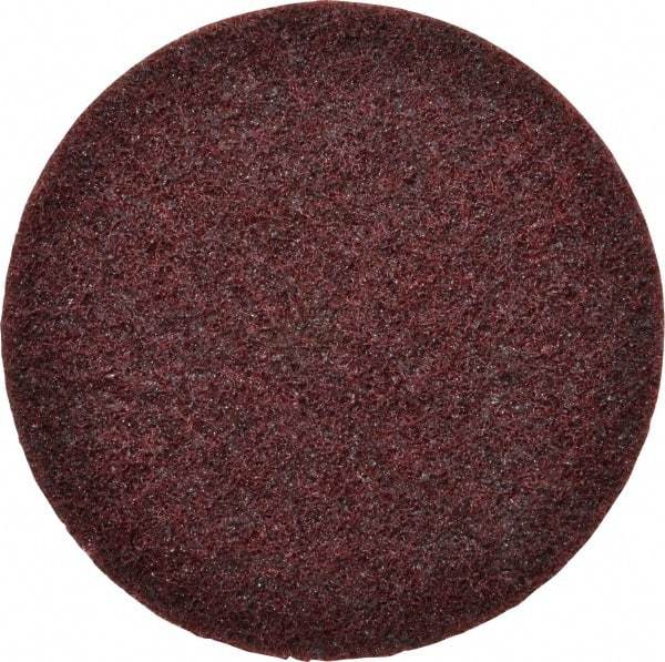 3M - 4-1/2" Diam, Aluminum Oxide Hook & Loop Disc - Medium Grade, Nonwoven, Series SC-DH - Apex Tool & Supply