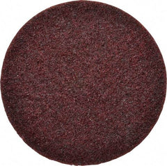 3M - 4-1/2" Diam, Aluminum Oxide Hook & Loop Disc - Medium Grade, Nonwoven, Series SC-DH - Apex Tool & Supply