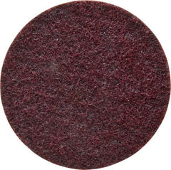 3M - 4" Diam, Aluminum Oxide Hook & Loop Disc - Medium Grade, Nonwoven, Series SC-DH - Apex Tool & Supply
