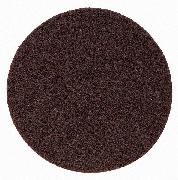 3M - 7" Diam, Aluminum Oxide Hook & Loop Disc - Medium Grade, Nonwoven, Series SC-DH - Apex Tool & Supply